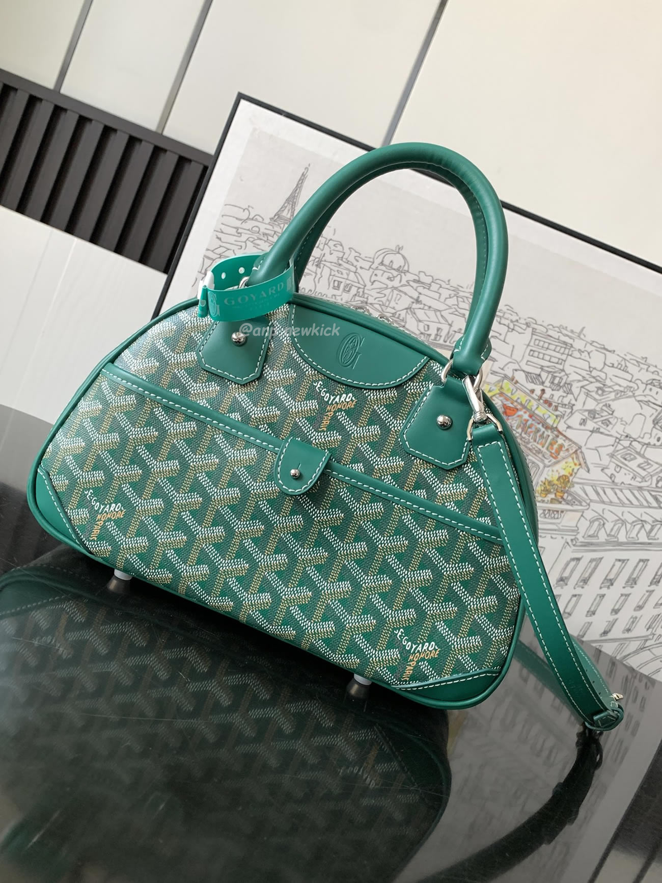 Goyard Goyard Bowling Bag 27×27×8.5cm (7) - newkick.vip